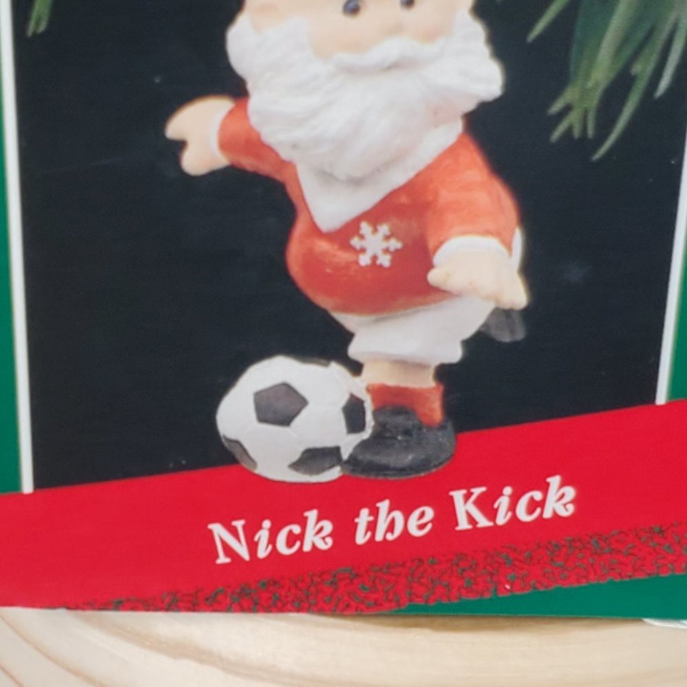 1988 Hallmark Keepsake Ornament - Nick the Kick  - With Box - Picture 4 of 7